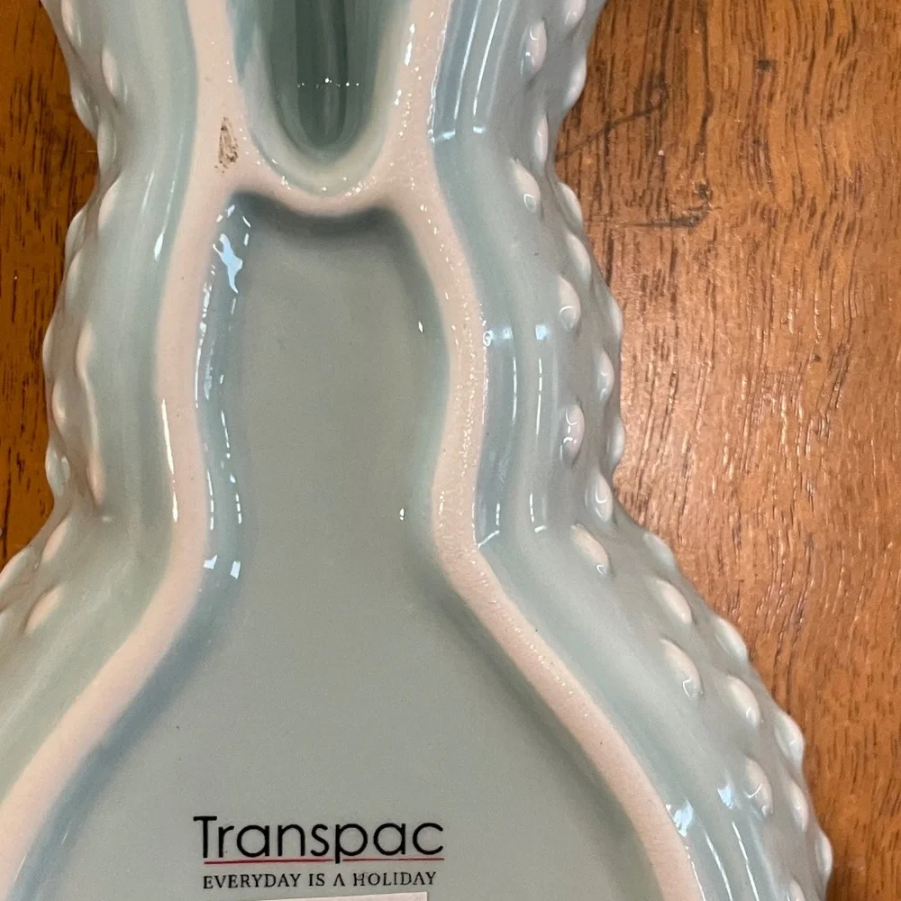 Light Blue Ceramic Bunny Dish - Picture 7 of 15